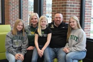 photo of the faber family in TU gear